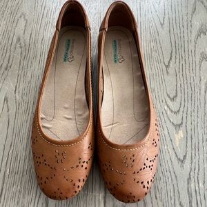 BareTraps Mariah Faux Leather Ballet Flats